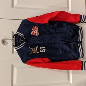 Like new Polo Ralph Lauren boys varsity jacket